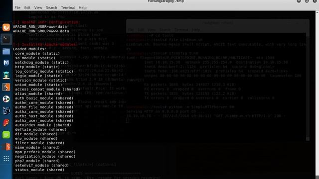 Aragog- HackTheBox смотреть онлайн