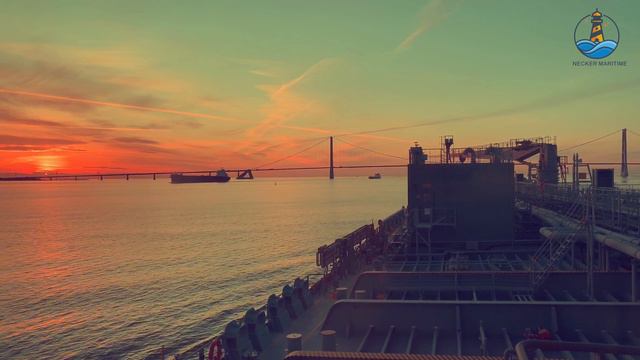 RELAX WHILE SAILING On Tanker | RELAXING SAILING SHIP | 4K