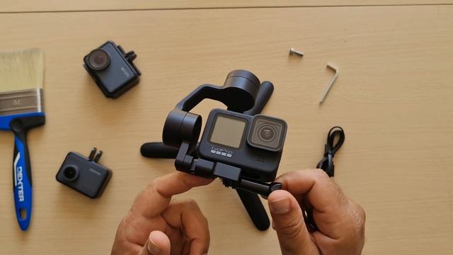 MELHOR ESTABILIZADOR DE VÍDEO PARA ACTION CAM. GIMBAL INKEE FALCON смотреть онлайн