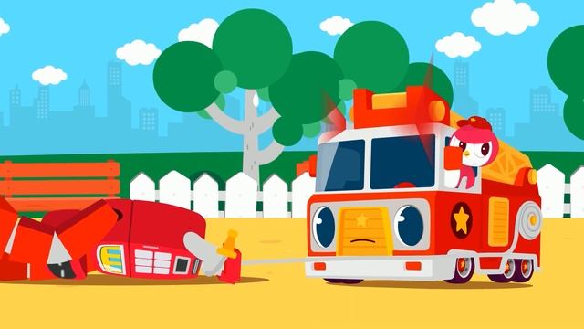 Learn colors with Miniforce | Minipang Rescue | Vending machine monster | Mini-Pang TV 2D Play смотреть онлайн