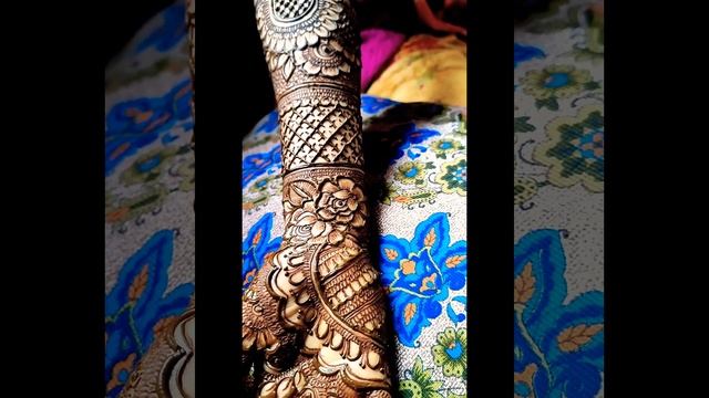 Front hand bridal mehandi design. ll смотреть онлайн