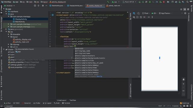 [Android] Intent ส่งค่าระหว่างหน้าจอ смотреть онлайн