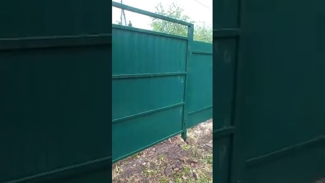 Забор из профнастила - отзыв об установке смотреть онлайн