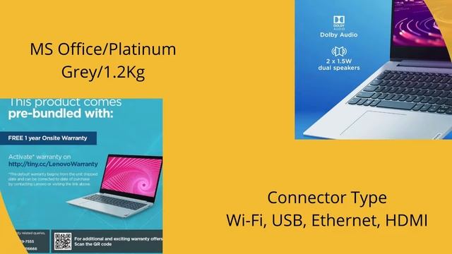 Lenovo IdeaPad Slim 1 Intel Celeron N4020 11.6" (29.46cm) HD Thin & Light Laptop | ProductPitara смотреть онлайн