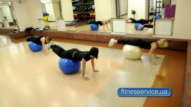 Функциональная тренировка с фитболом-2, Ольга Бабич смотреть онлайн