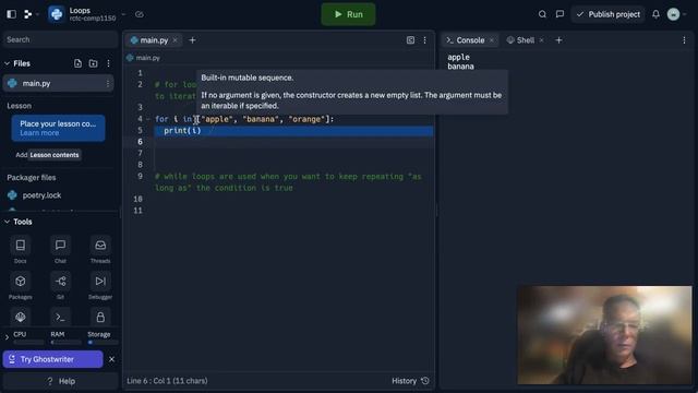 For Loops and While Loops in Python смотреть онлайн