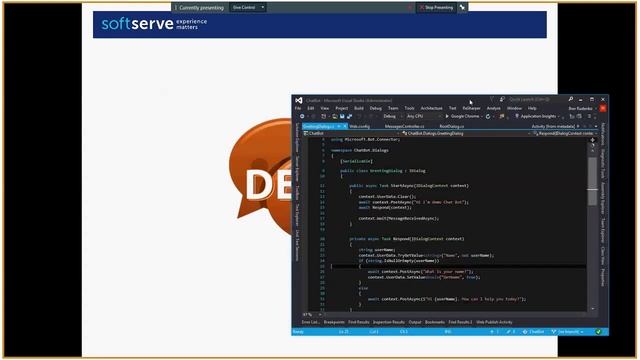 Building chat Bot with Microsoft Bot Framework by Ihor Rudenko (Rus) смотреть онлайн