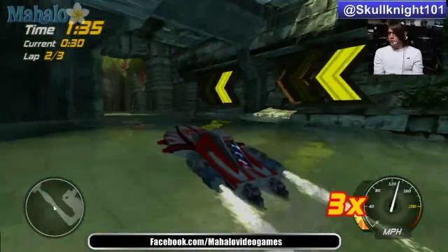 Hydro Thunder Hurricane Gauntlet Monster Island - Novice смотреть онлайн