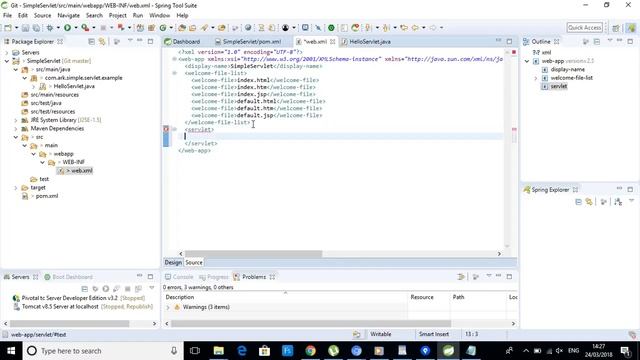 Create a Web Service using Servlet смотреть онлайн