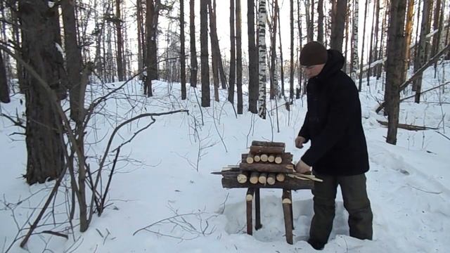 костер пирамида (обратный) установка на помосте смотреть онлайн
