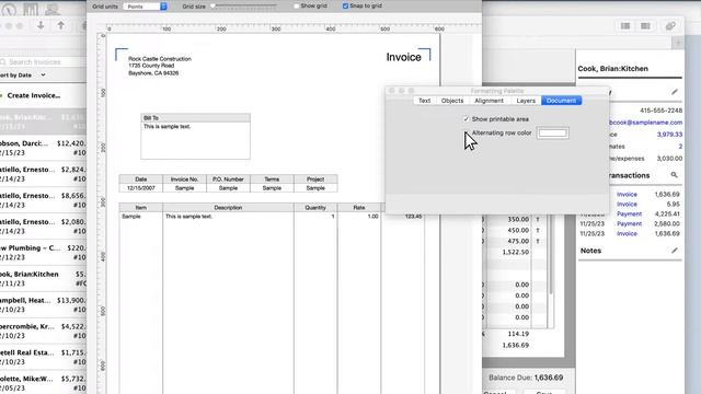 Invoice Alternating Row Colors | New in QuickBooks Desktop Mac смотреть онлайн
