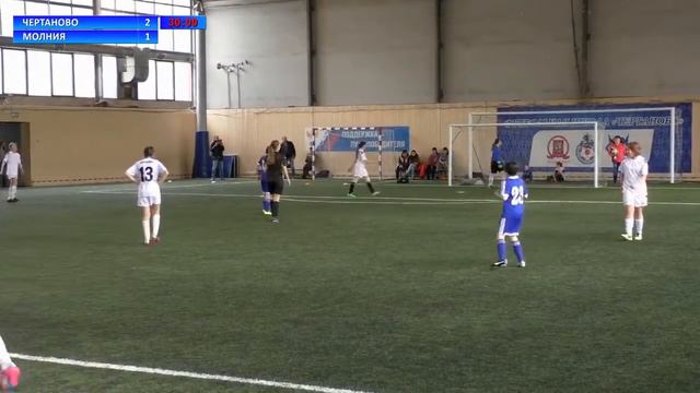 Финал Чертаново 2004 - Молния 2003 (3-2) 12.03.16 Женский футбол