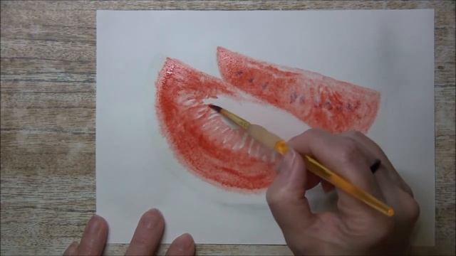Как нарисовать лёгкий натюрморт(акварель) учимся рисовать(2019) смотреть онлайн