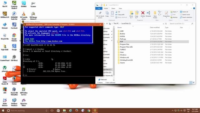 How To Run Dos Programs in Windows 10 Tutorial смотреть онлайн