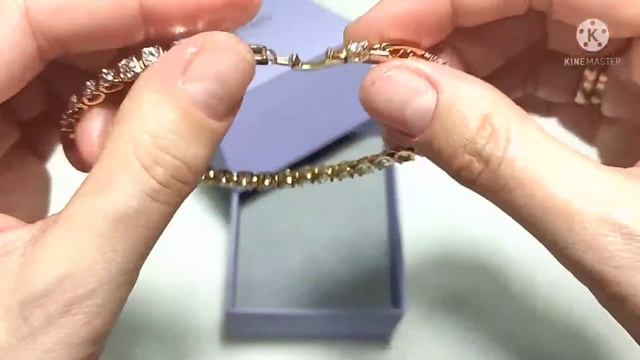 218.XUPING.МЕДИЦИНСКОЕ ЗОЛОТО. БРАСЛЕТ С AliExpress. КЛАССИКА смотреть онлайн