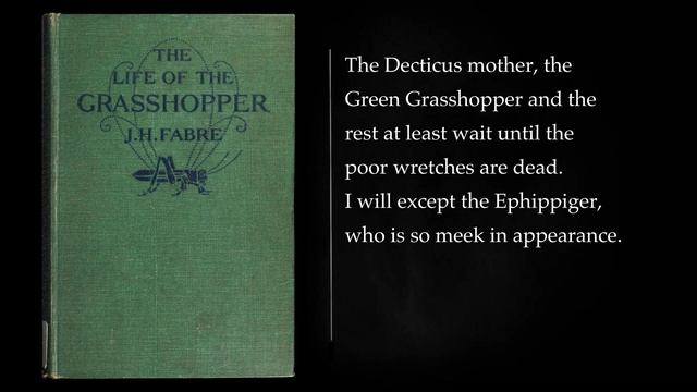 THE LIFE OF THE GRASSHOPPER BY J. HENRI FABRE. Audiobook, full length смотреть онлайн