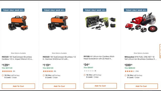 Special Buy Of the Day! @ Home Depot смотреть онлайн