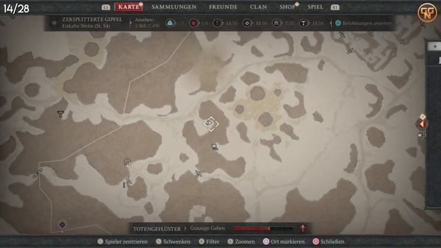 Diablo 4 Guide - Lilith Altar - Alle Lilith Altäre Fundorte - Zersplitterte Hügel