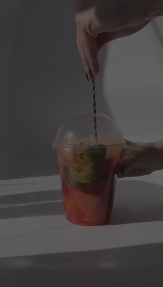 Клубничный лимонад ? мое доброе утро?