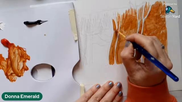 The Friday Live - Last Tree Painting of Spring. What's Up Next? смотреть онлайн