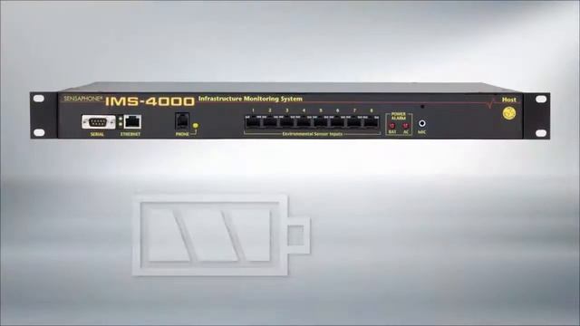 Sensaphone IMS 4000 Enterprise Monitoring Host Unit смотреть онлайн