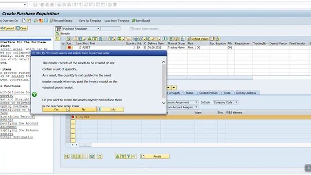 SAP MM HOW TO CREATE ASSET ACCOUNTING IN GUI смотреть онлайн