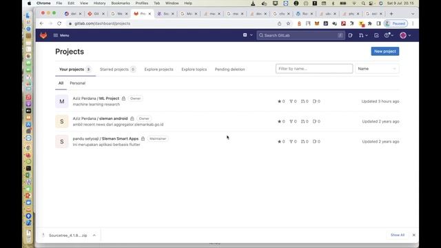 Cara Koneksi Google Colab - Google Drive - Gitlab.com - Sourcetree, Sebuah CI/CD Devops Sederhana смотреть онлайн