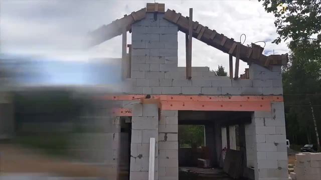 Проекты домов с мансардой. Дом с мансардой. Дом 9 на 9 с мансардой. в Шальдихе смотреть онлайн