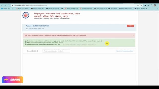 EPF Portal Full Reviews | UAN, Kyc, Passbook, Correction etc पीएफ की सभी काम एक ही वीडियो में смотреть онлайн