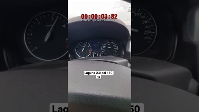 Renault laguna 2.0 dci 150 hp 0-100 hızlanma deneme acceleration смотреть онлайн