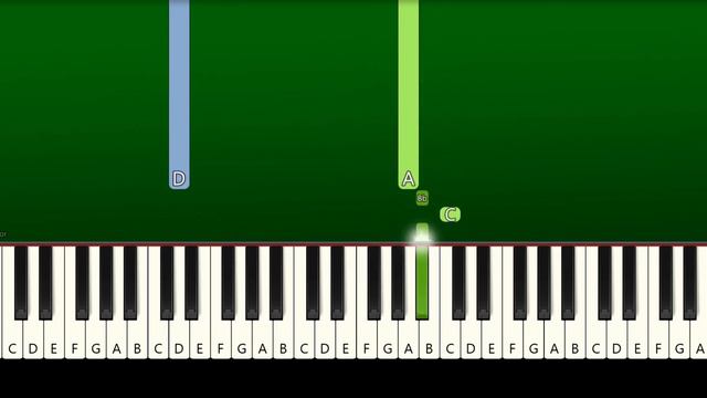 Monty Song - One Bite (FNAF Security Breach) - Piano Tutorial смотреть онлайн