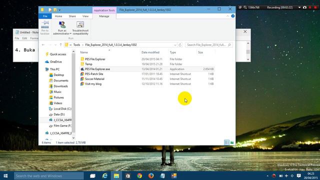 Cara Mendapatkan Template StartScreen PES 2015 смотреть онлайн