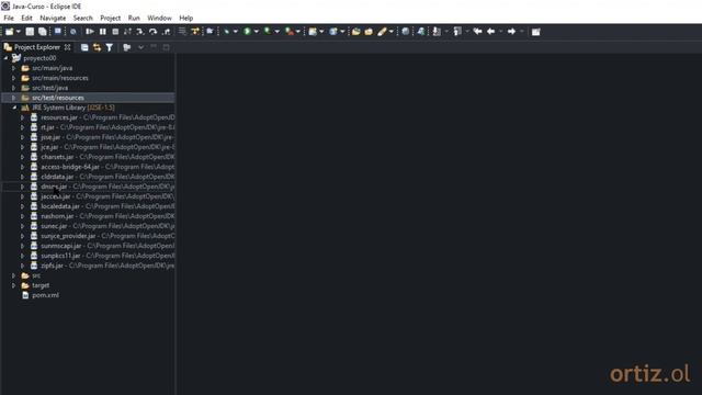 Java Curso: 9 Demostración de Creación de un Proyecto Java Basado en Maven sobre Eclipse IDE смотреть онлайн