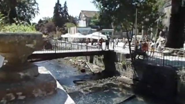 Водопад в Новом Афоне. смотреть онлайн