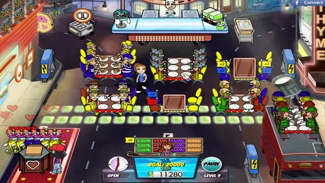 Diner Dash 5: BOOM! Walkthrough - Level #29 - Thyme Square - Mystery Improvement смотреть онлайн