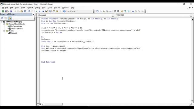 Excel'de Google Translate Formülü смотреть онлайн