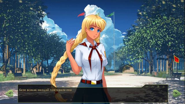 Бесконечное лето ~ Помощник вожатой #1 ~ Славя приехала ~ Озвучка в два голоса. смотреть онлайн