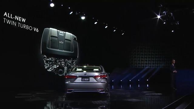 Lexus LS 500 2018 Unveiling смотреть онлайн