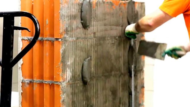 Правильная установка маяков на фасад при помощи смеси EM смотреть онлайн