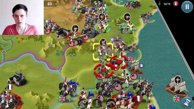 Suppress Independense. Кампания Британии - #1. European war 6 смотреть онлайн