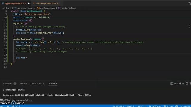 In Angular convert given integer into array. смотреть онлайн