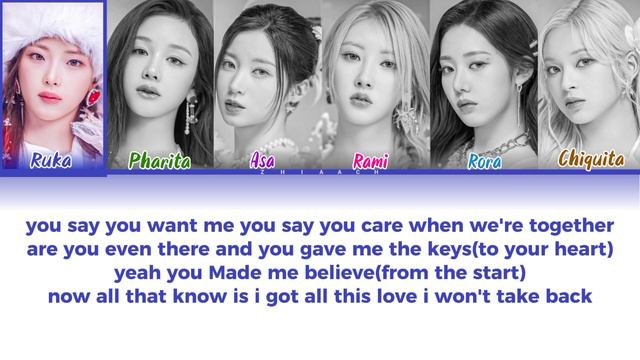 BABY MONSTER(아기 괴물)-STUCK IN THE MIDDLE (COLOR CODED LYRICS) смотреть онлайн