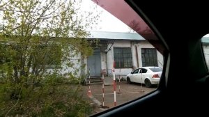 ПДД. Заезд в гараж на автодроме