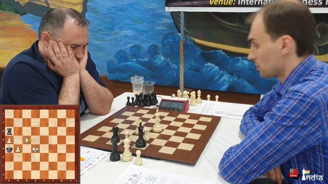 Final moments of Farrukh Amonatov vs Boris Savchenko | KIIT Open Round 8 смотреть онлайн