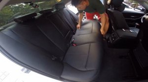 BMW F30 seat removal 3시리즈 뒷좌석 탈거