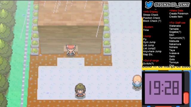 Pokémon Diamond and Pearl Beta 06.3.17 | Beta Underground and Debug Menu смотреть онлайн