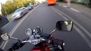 Прохват на HONDA CB 400 SF