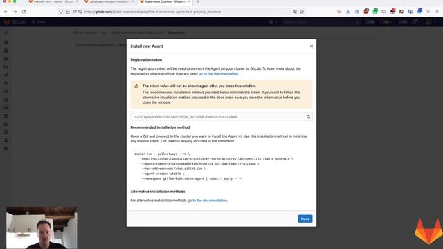 GitLab Kubernetes Agent: Register and install into your cluster смотреть онлайн