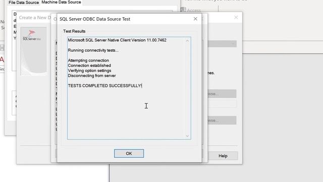 How to connect to Microsoft SQL Server in Microsoft Access смотреть онлайн