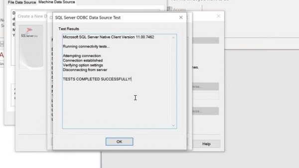 How to connect to Microsoft SQL Server in Microsoft Access